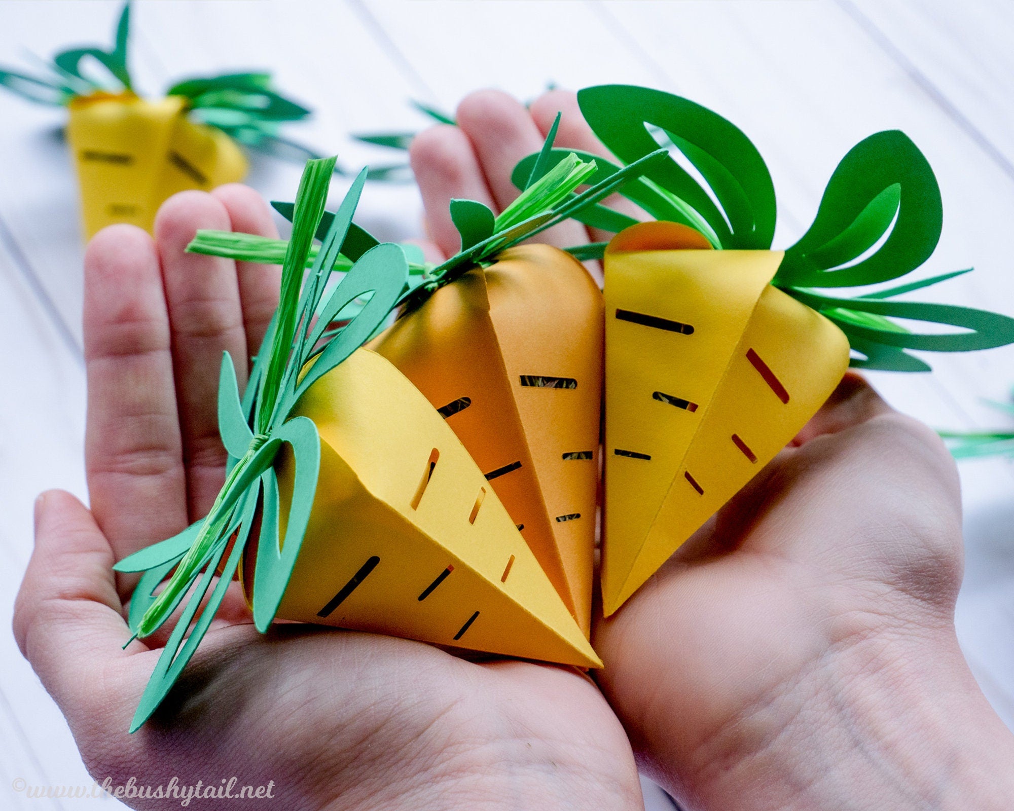 Carrot Foraging Toys - 5 Pack of Handmade Rabbit Enrichment Treats