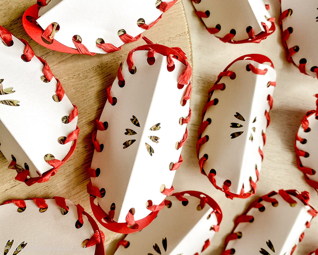 Apple Slice Foraging Toys - 3 Pack of Natural Rabbit & Guinea Pig Enrichment Treats