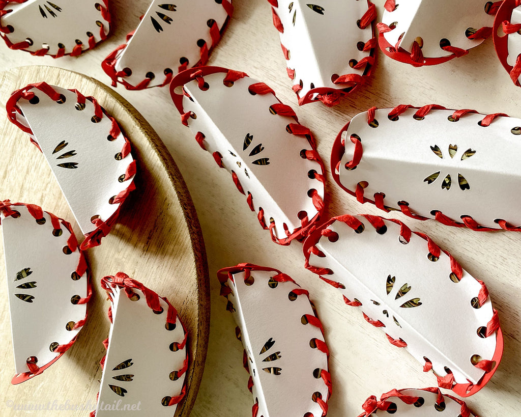 Apple Slice Foraging Toys - 3 Pack of Natural Rabbit & Guinea Pig Enrichment Treats