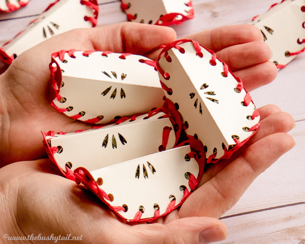 Apple Slice Foraging Toys - 3 Pack of Natural Rabbit & Guinea Pig Enrichment Treats